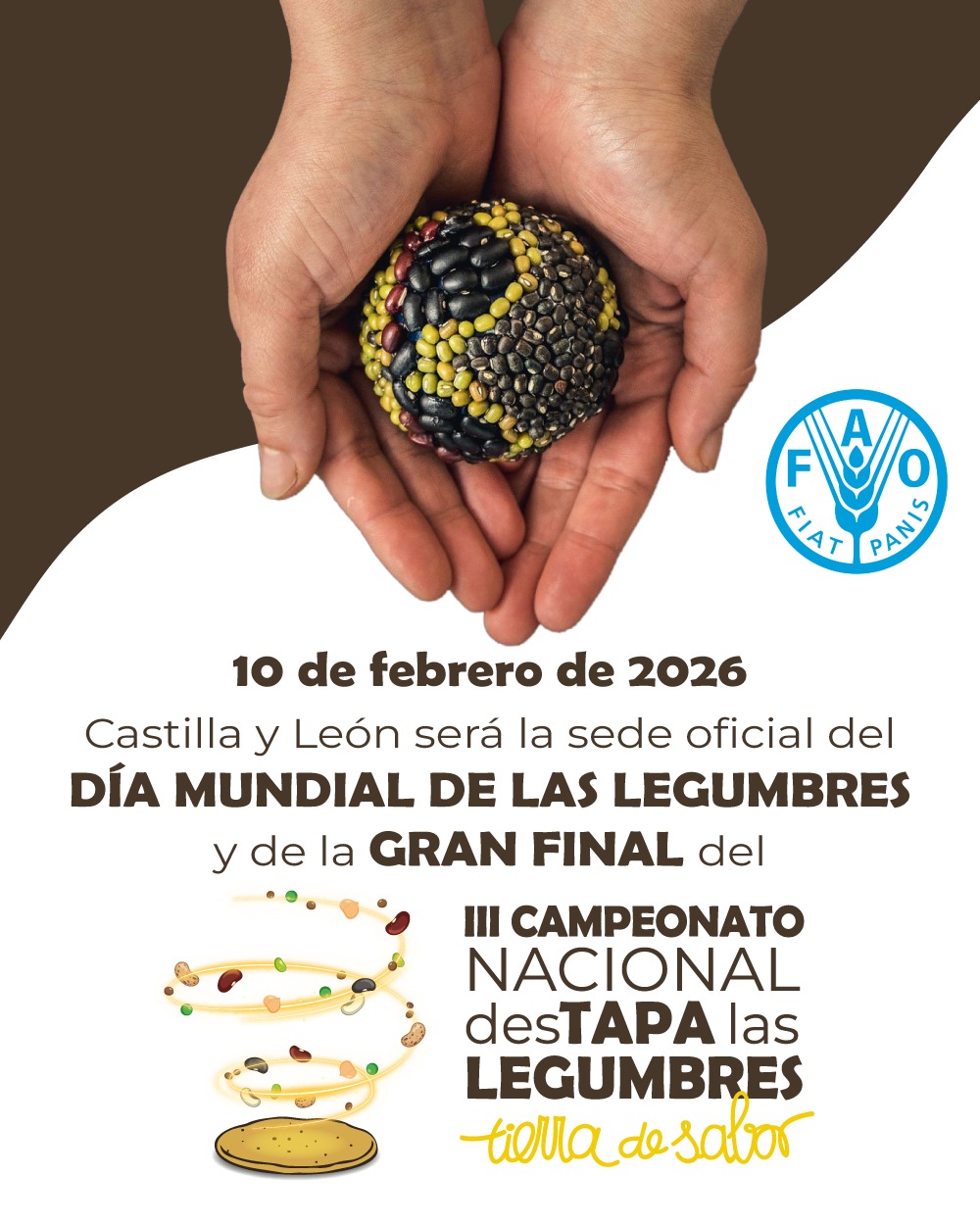 Día Mundial de las Legumbres 2026 FAO en Castilla y León